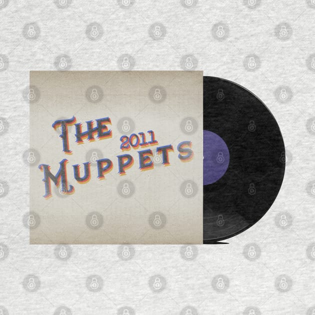 RETRO VINYL THE MUPPETS 2011 by elSALMA